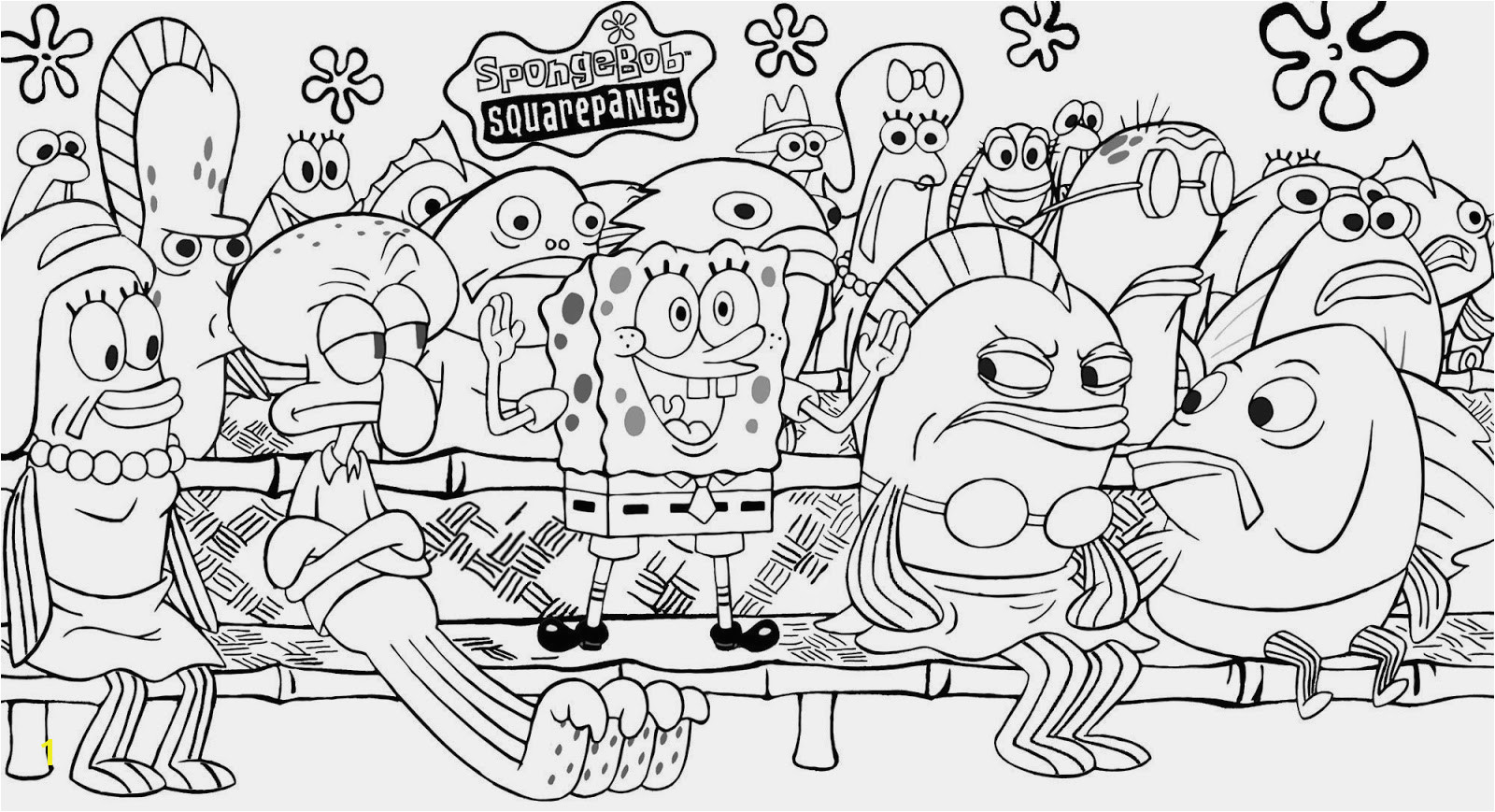 Free Coloring Pages for Kids top Free Printable Best Free Coloring Pages Spongebob Squarepants Luxury Luxury