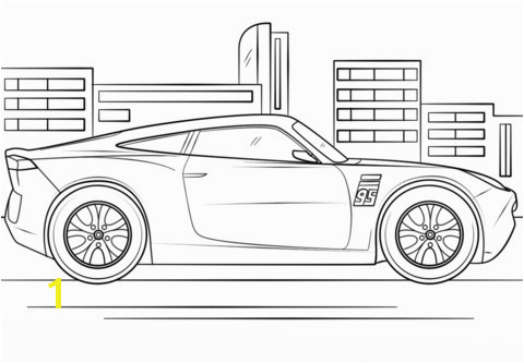 Ausmalbilder Cars 3 Frisch Cruz Ramirez From Cars 3 Coloring Page Cars Pinterest