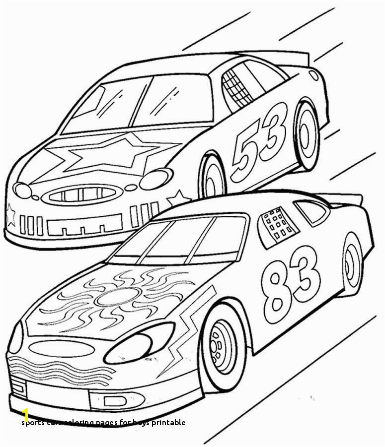 Car Coloring Pages Awesome 30 Sports Cars Coloring Pages for Boys Printable Car Coloring Pages