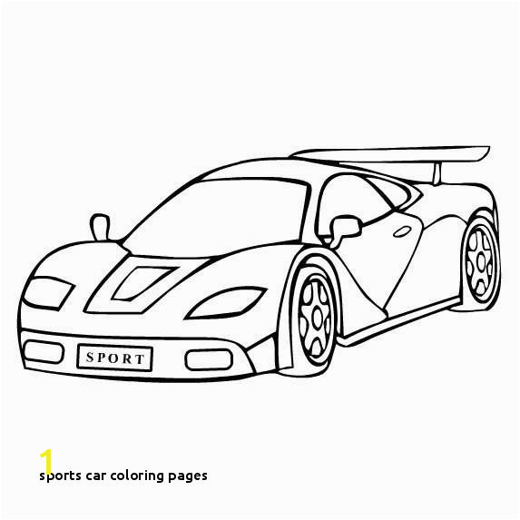 Sports Car Coloring Pages Elegant Sports Car Tuning 41