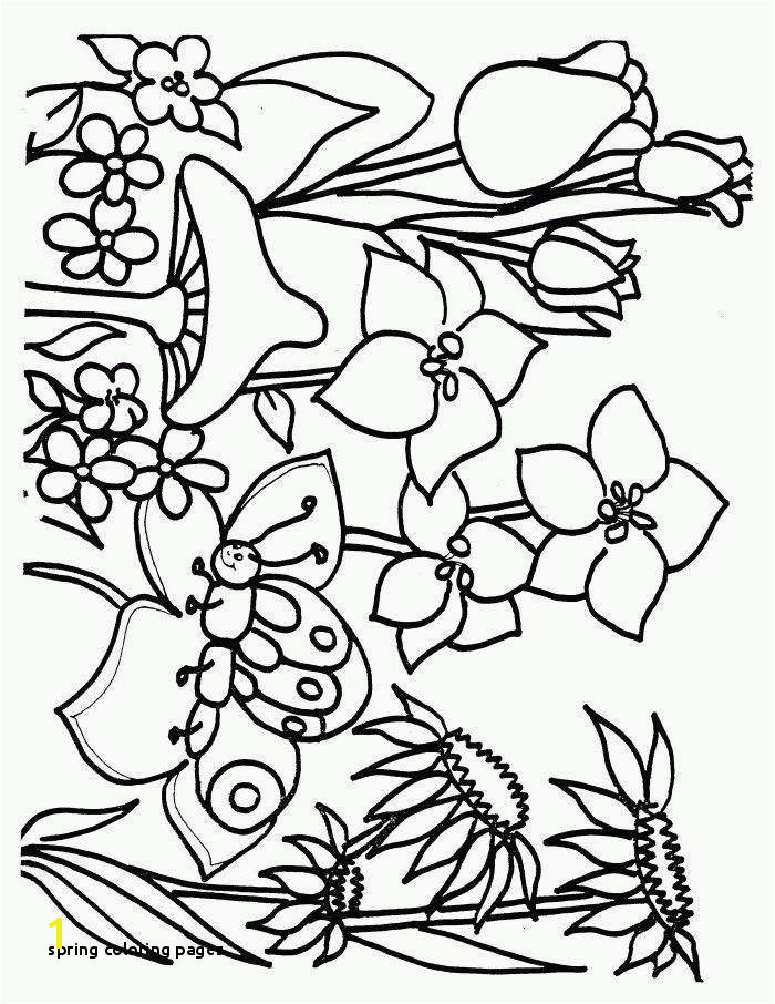 Spring Coloring Pages Printable for Adults Spring Coloring Pages Spring Coloring Sheets Free Printable Daffodil