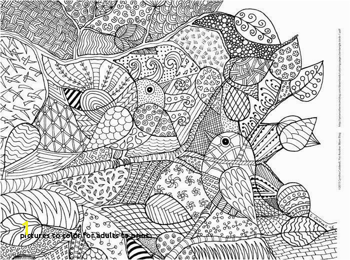 to Color for Adults to Print Spring Coloring Pages for Adults Spring Coloring Pages Best