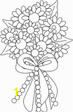 Flower Bouquet Coloring Page by ktsaltishok via Flickr Coloring Sheets Adult Coloring Pages