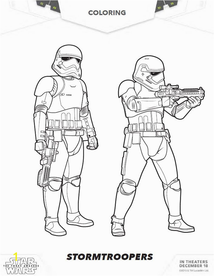 Star Wars the force Awakens Coloring Pages to Print Star Wars Coloring Pages Activity Sheets and More