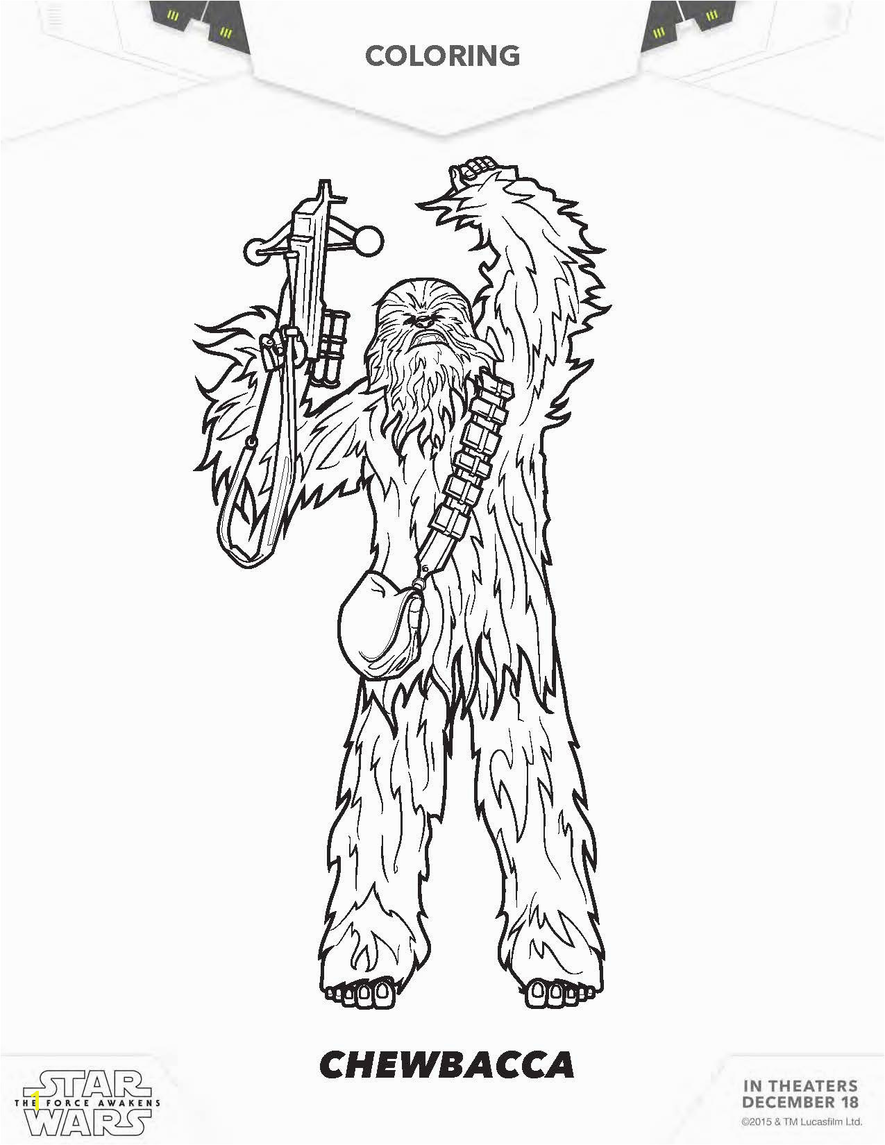 Star Wars the force Awakens Coloring Pages to Print Star Wars the force Awakens Coloring Pages Gallery