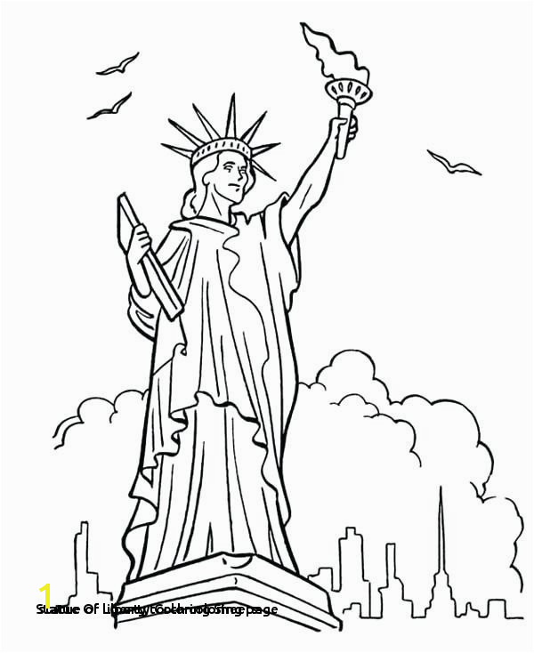 29 Statue Liberty Coloring Sheets