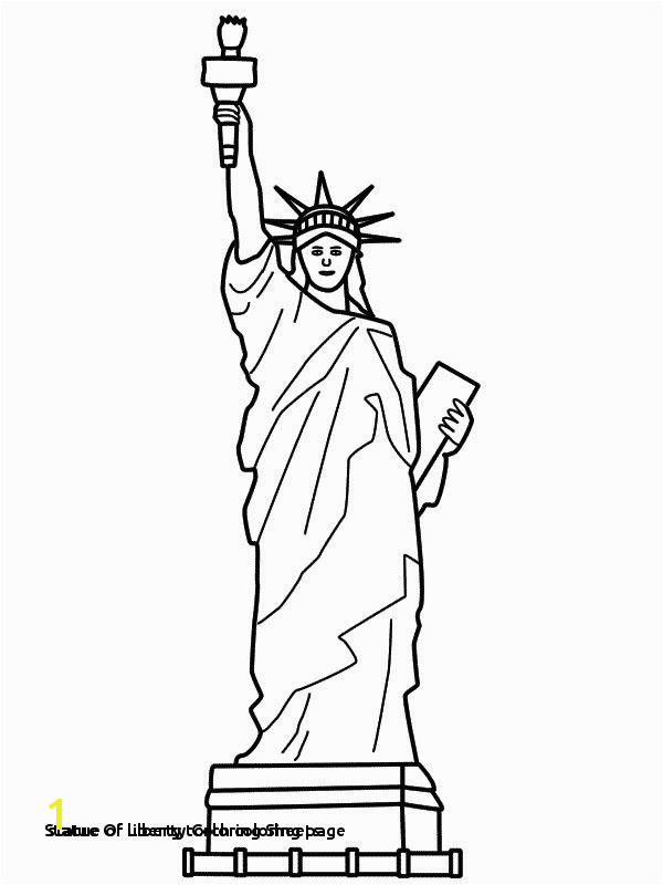 29 Statue Liberty Coloring Sheets