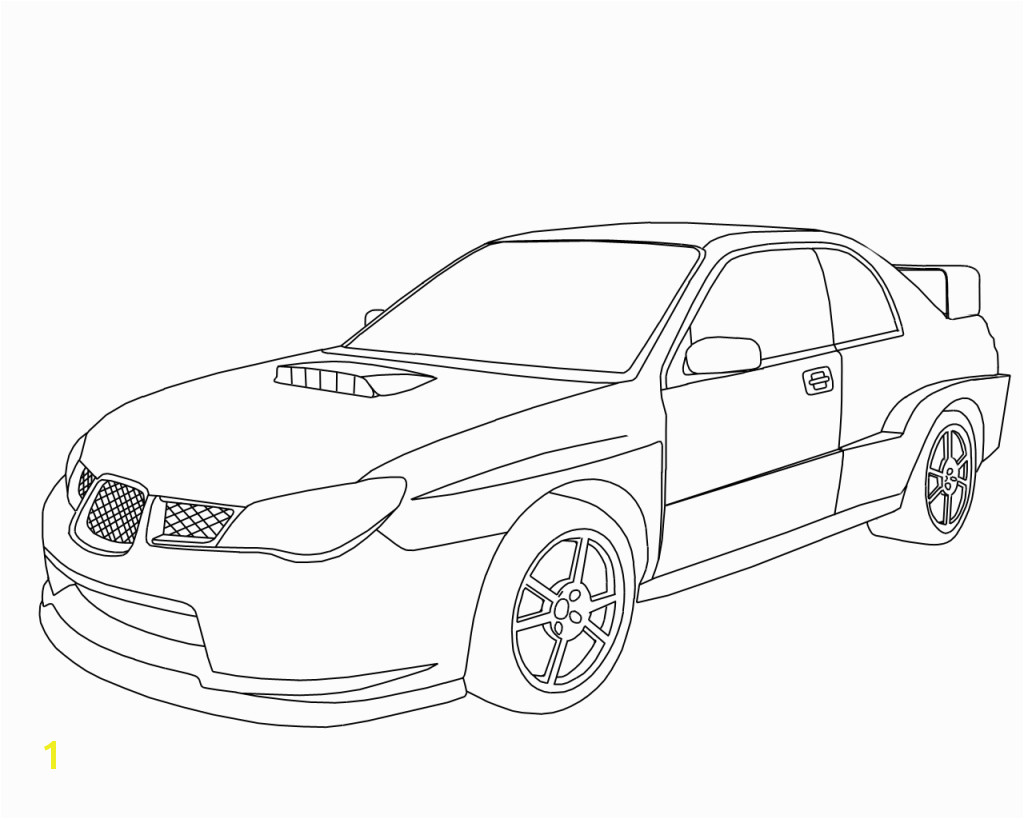 Subaru Coloring Pages Subaru Coloring Pages