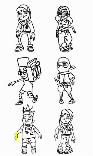 Subway Surfers Coloring Pages Subway Paint Surf Hd for android Free Download On Mobomarket