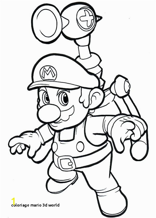 Coloriage Mario 3d World Bros Coloring Pages Free Printable Sheets Super Mario World 3d