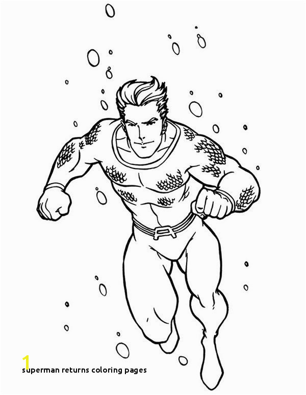 23 Superman Returns Coloring Pages