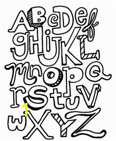 Funny Alphabet With Letters What Not Irregular Preschool Coloring Pages Alphabet Coloring Pages Coloring