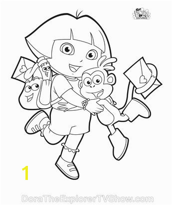 Dora Coloring Pages