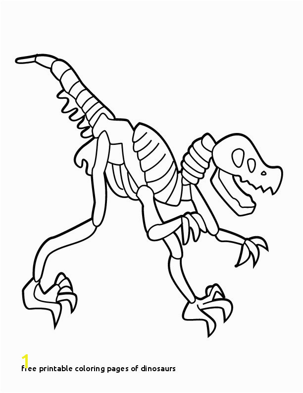 Free Printable Coloring Pages Dinosaurs T Rex Skeleton Coloring Page Az Coloring Pages