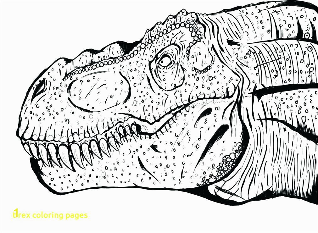 T Rex Coloring Pages