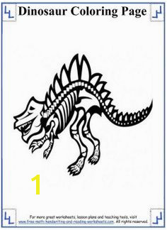 T Rex Skeleton Coloring Page 16 Best Dinosaur Coloring Pages Images