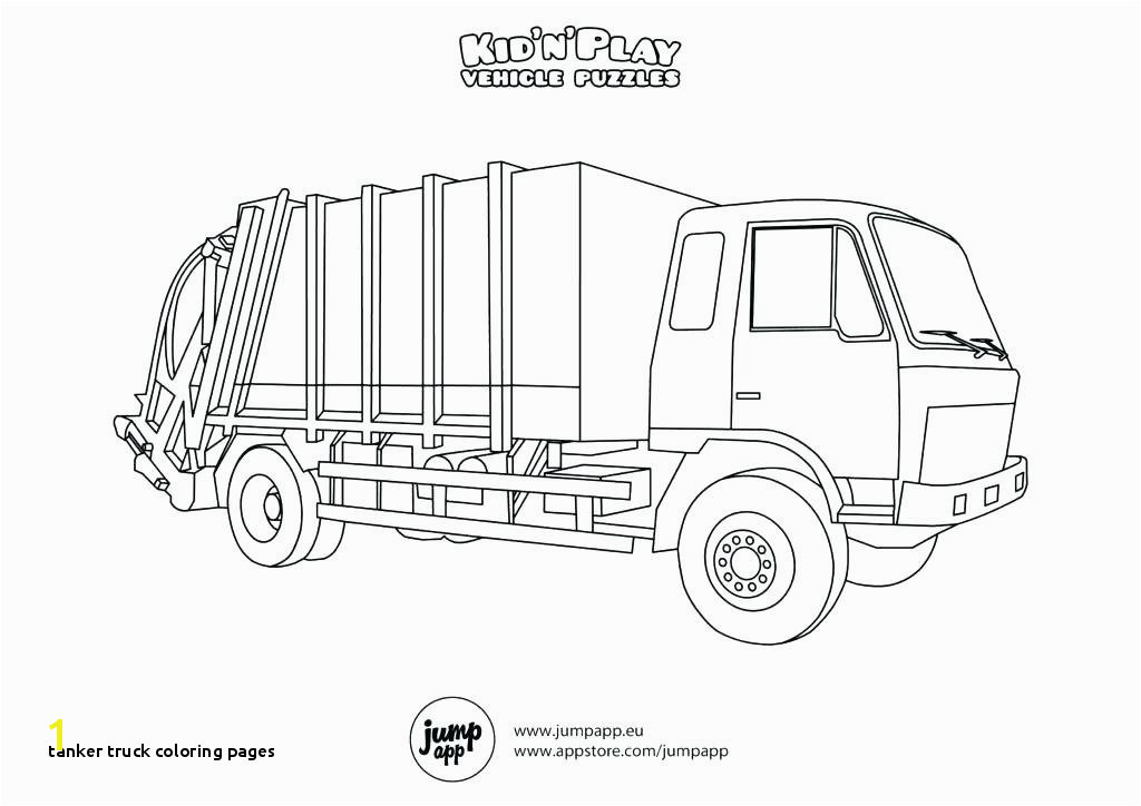 Tanker Truck Coloring Pages Tanker Truck Coloring Pages Free Truck Coloring Page the Famous