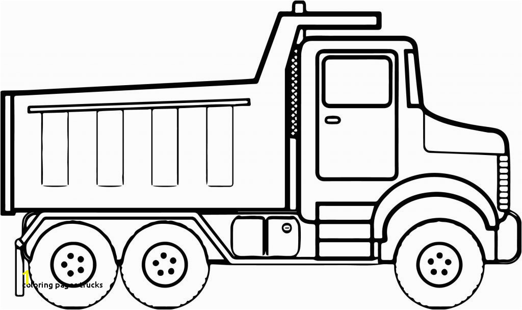 Coloring Pages Trucks Construction Coloring Pages Tipper Truck Full Od Sand Coloring Page