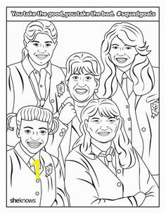 The Ultimate SquadGoals Coloring Book — Print It Color It Live It