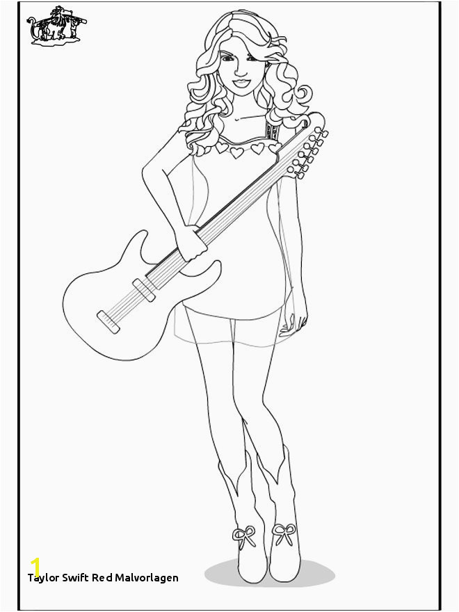 Taylor Swift Coloring Pages to Print March 2018
