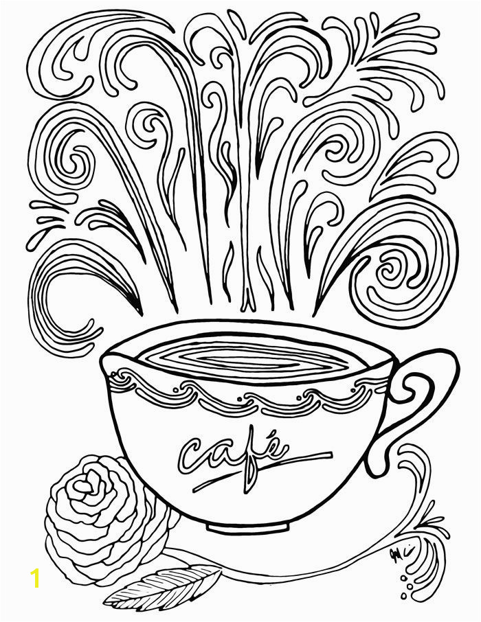 Don t you just love plex coloring pages These free printable coloring pages for adults e in a coffee theme because I m obsessed