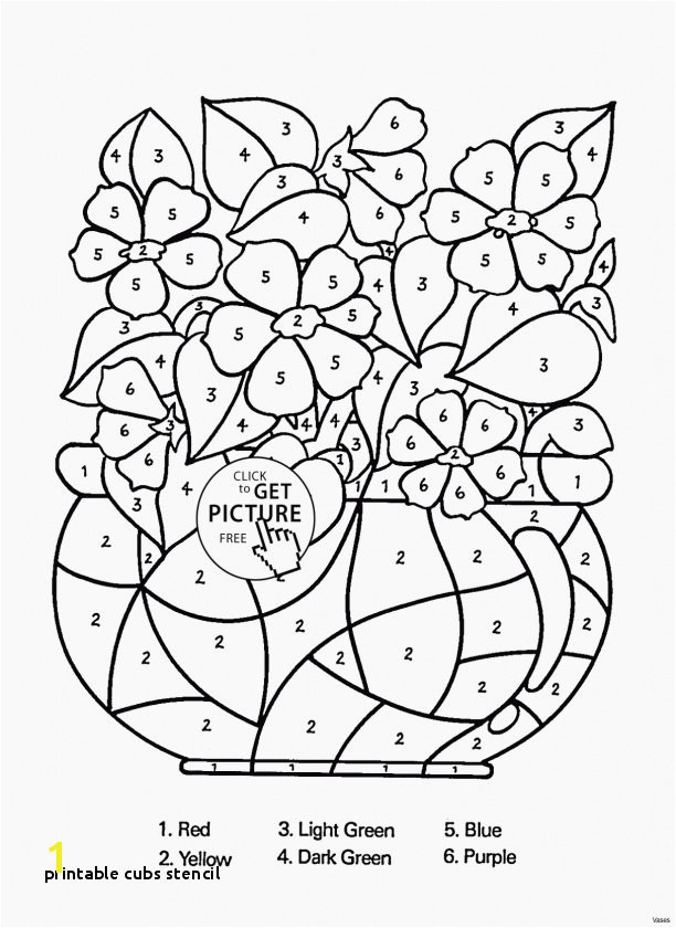 Teacup Coloring Pages to Print Printable Cubs Stencil Free Printable Tea Cup Template Mycoloring