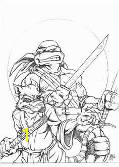 Teenage Mutant Ninja Turtles Printable Coloring Pages