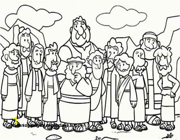 The Last Supper Coloring Pages Printable 27 Coloring Pages the Last Supper
