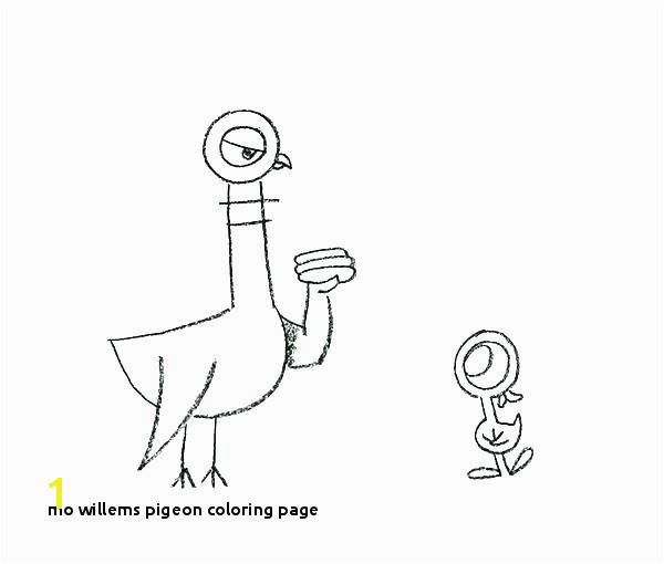 Mo Willems Coloring Pages Pigeon Coloring Page Mo Coloring Pages Mo