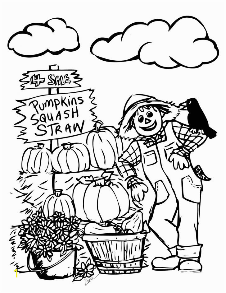 27 Free Fall Printable Coloring Sheets