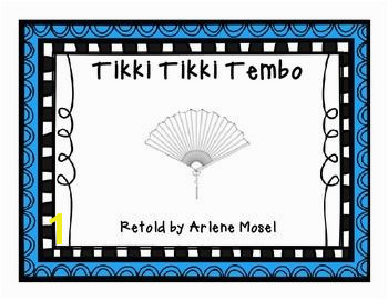Tikki Tikki Tembo Coloring Pages Tikki Tikki Tembo Free Small Group Unit