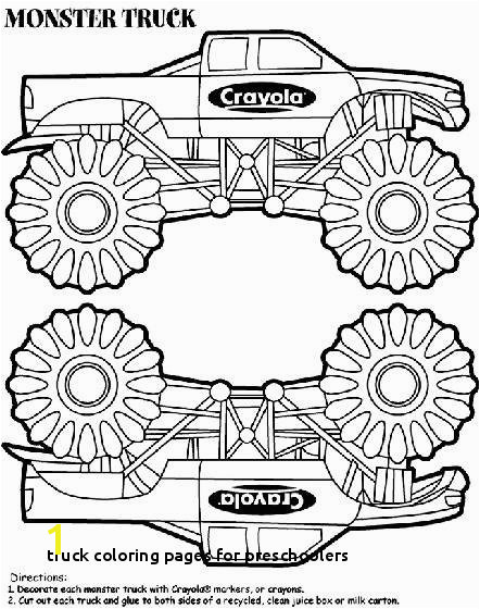 Truck Coloring Pages for Preschoolers Coloring Pages for Trucks Best Free Kids S Best Page Coloring