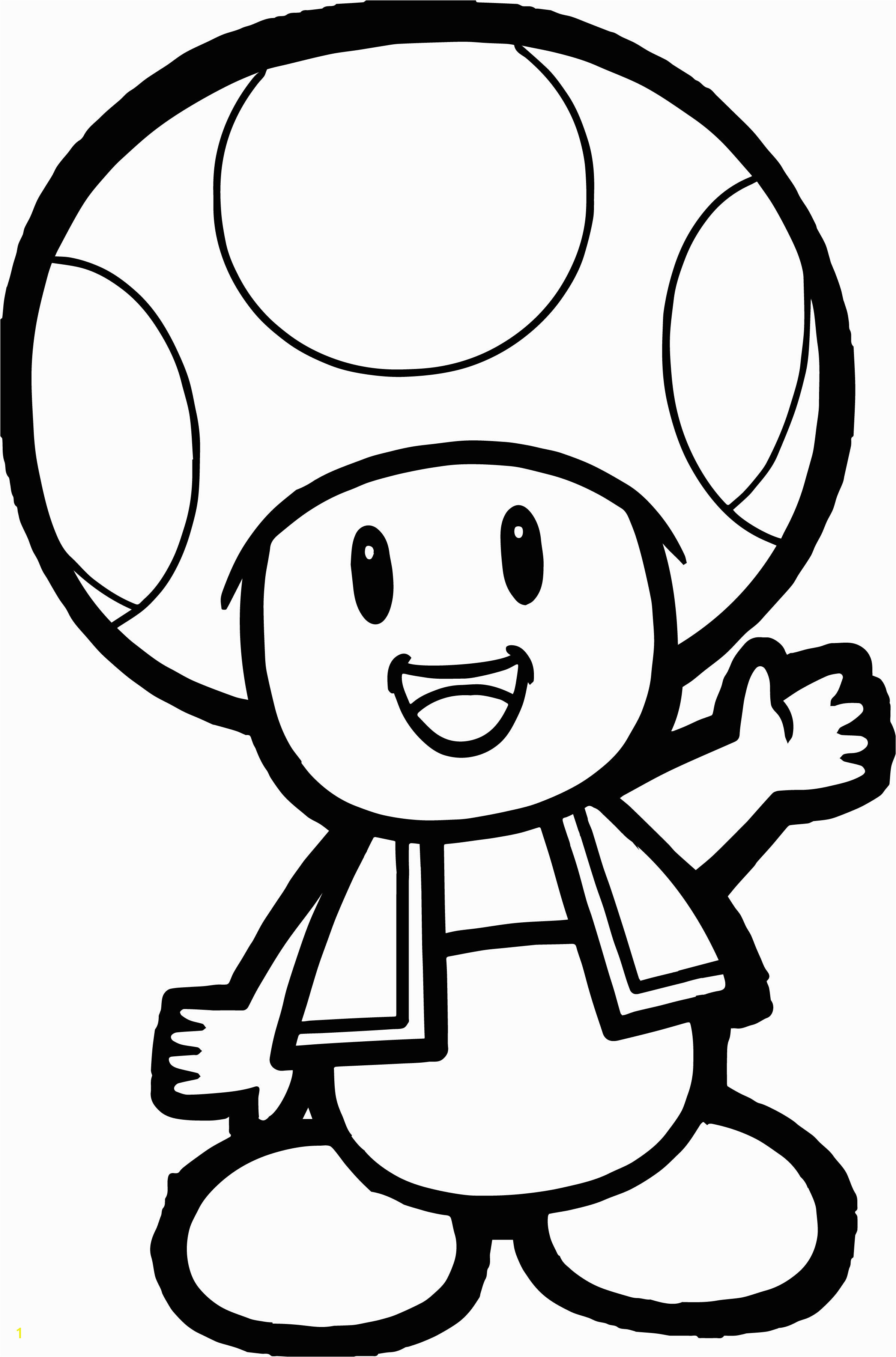 Toad and toadette Coloring Pages