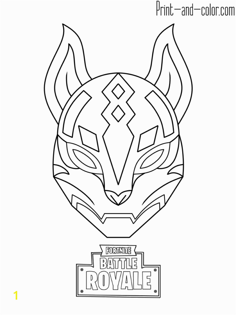 Toronto Raptors Logo Coloring Page fortnite Battle Royale Coloring Page Drif Mask