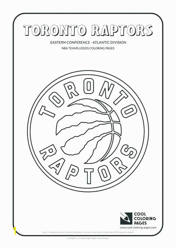 Raptors Logo Coloring Page Best Related Post