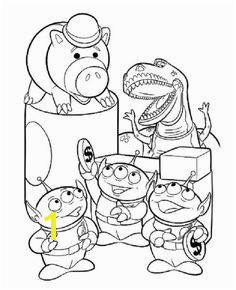 Toy Story Aliens Coloring Pages 152 Best Disney toy Story Coloring Pages Disney Images On Pinterest