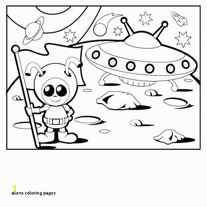 30 Aliens Coloring Pages