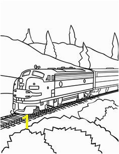 Train Tracks Coloring Pages 45 Best Coloring Trains Images On Pinterest
