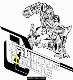 Optimus Prime Transformers Coloring Pages Cartoon Coloring Pages Printable Coloring Pages Transformers Optimus