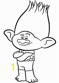 Trolls Smidge Coloring Page Princess Poppy From Trolls Coloring Page