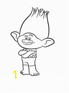 Trolls Smidge Coloring Page Princess Poppy From Trolls Coloring Page