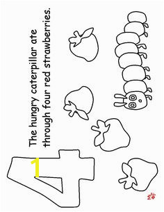 The Very Hungry Caterpillar Coloring Pages