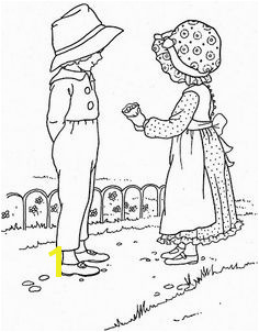 Holly Hobbie coloring page