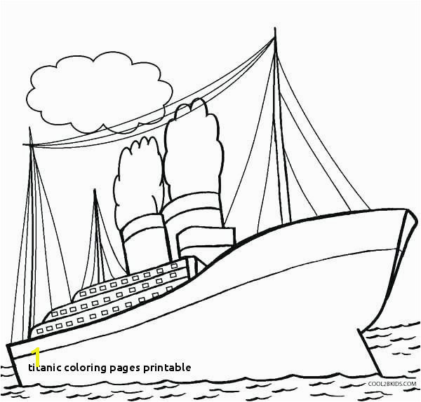 29 Titanic Coloring Pages Printable