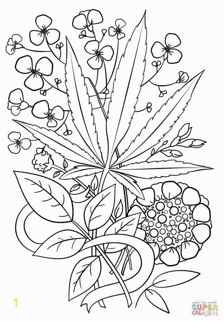 Weed Coloring Pages for Adults Marijuana Coloring Pages Unique Kids Coloring Page Simple Color Page