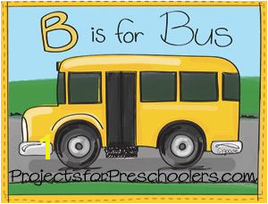 Free printables B is for bus coloring page and letter B activity sheet