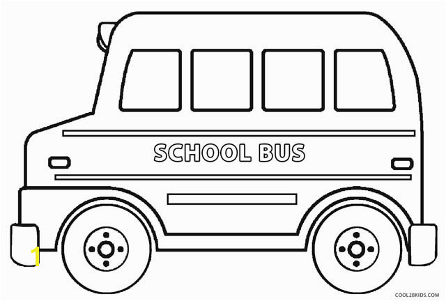 School Bus Coloring 10