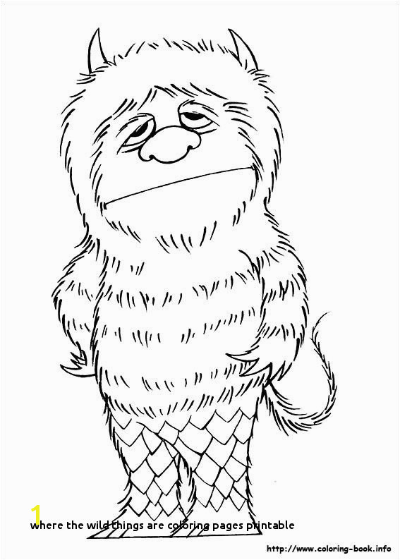 where the Wild Things are Coloring Pages Printable Lisa Demarco Lisademarco19 Pinterest