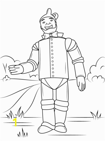 Wizard Of Oz Coloring Pages Dorothy Wizard Of Oz Tin Man Coloring Page From Wizard Of Oz Category