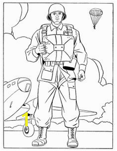 Army Man Veterans Day Coloring Page Sol r Party Kids Army Free Coloring